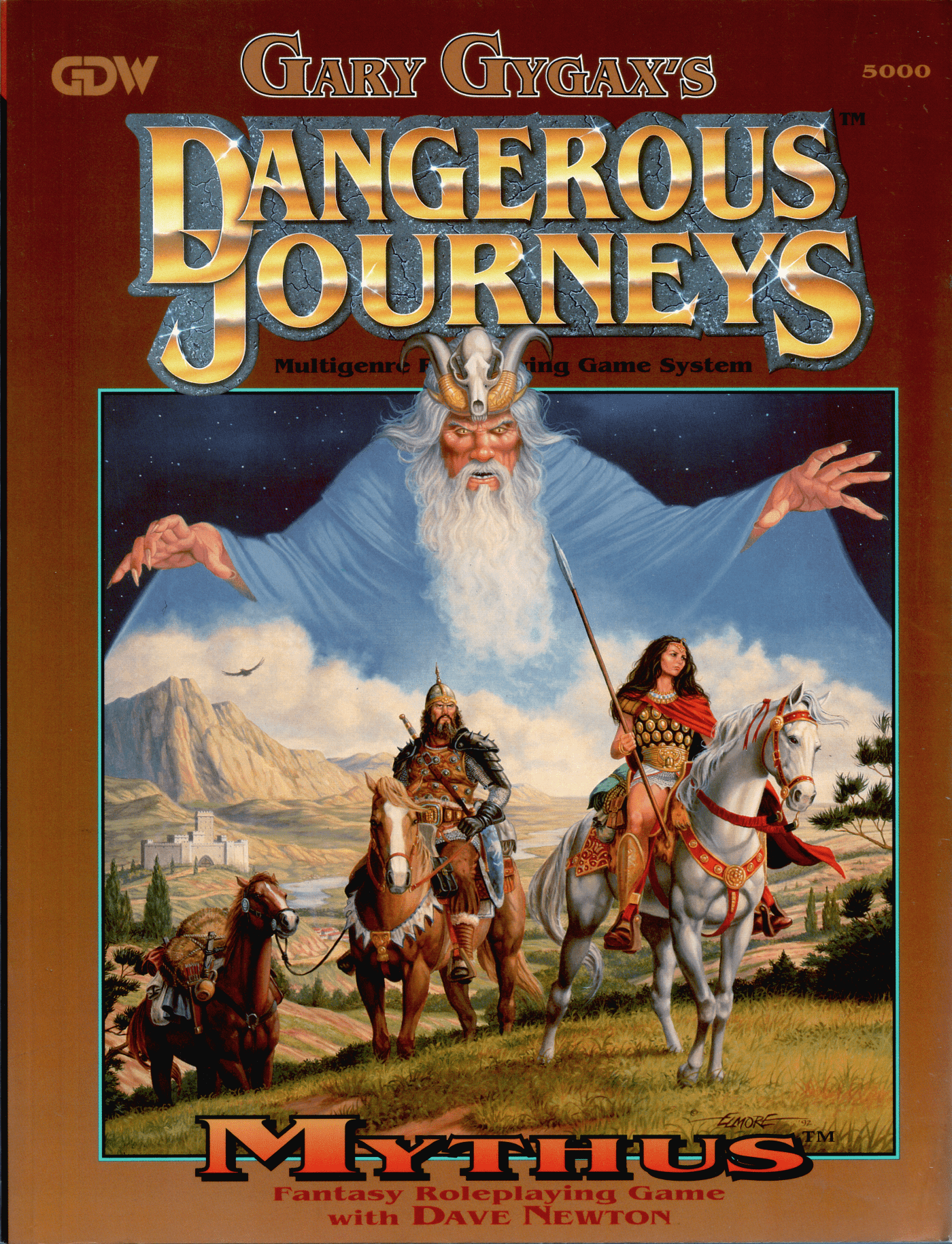 Dangerous Journeys RPG cover