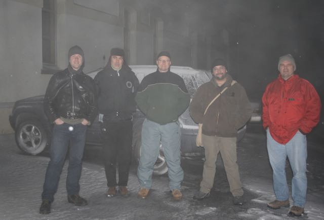 Group Shot in the Snow