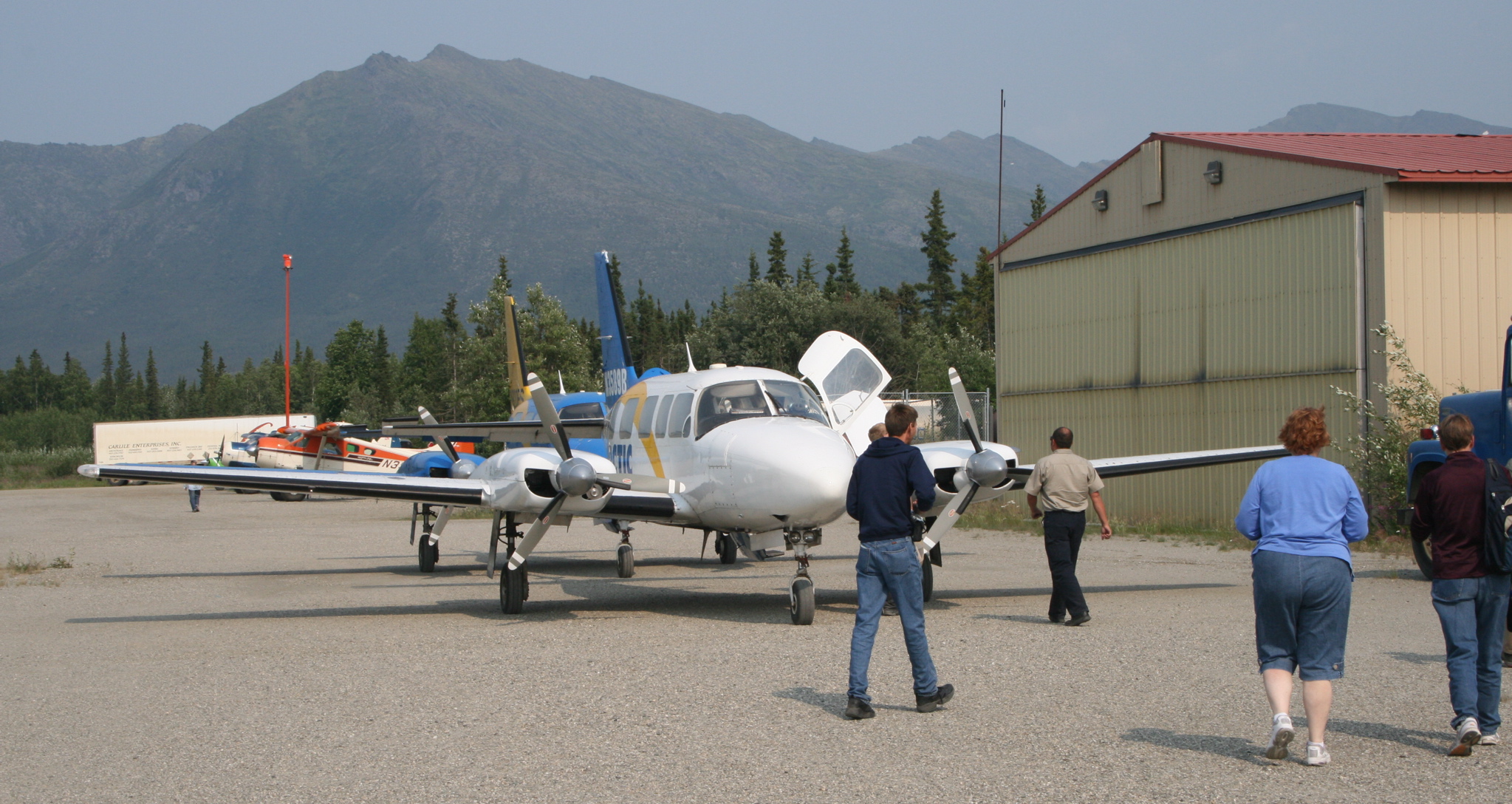 Preparing to Board