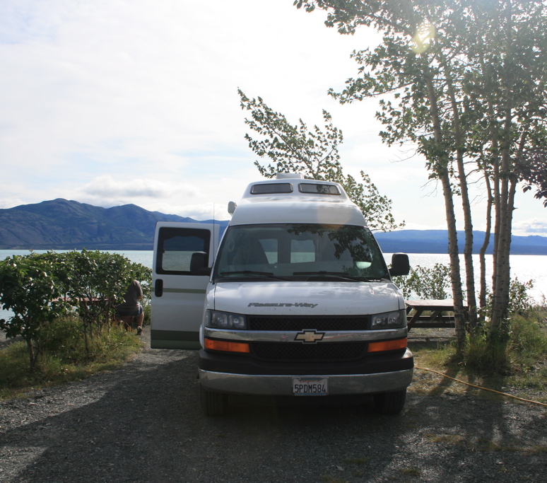 Kluane Lake Campsite