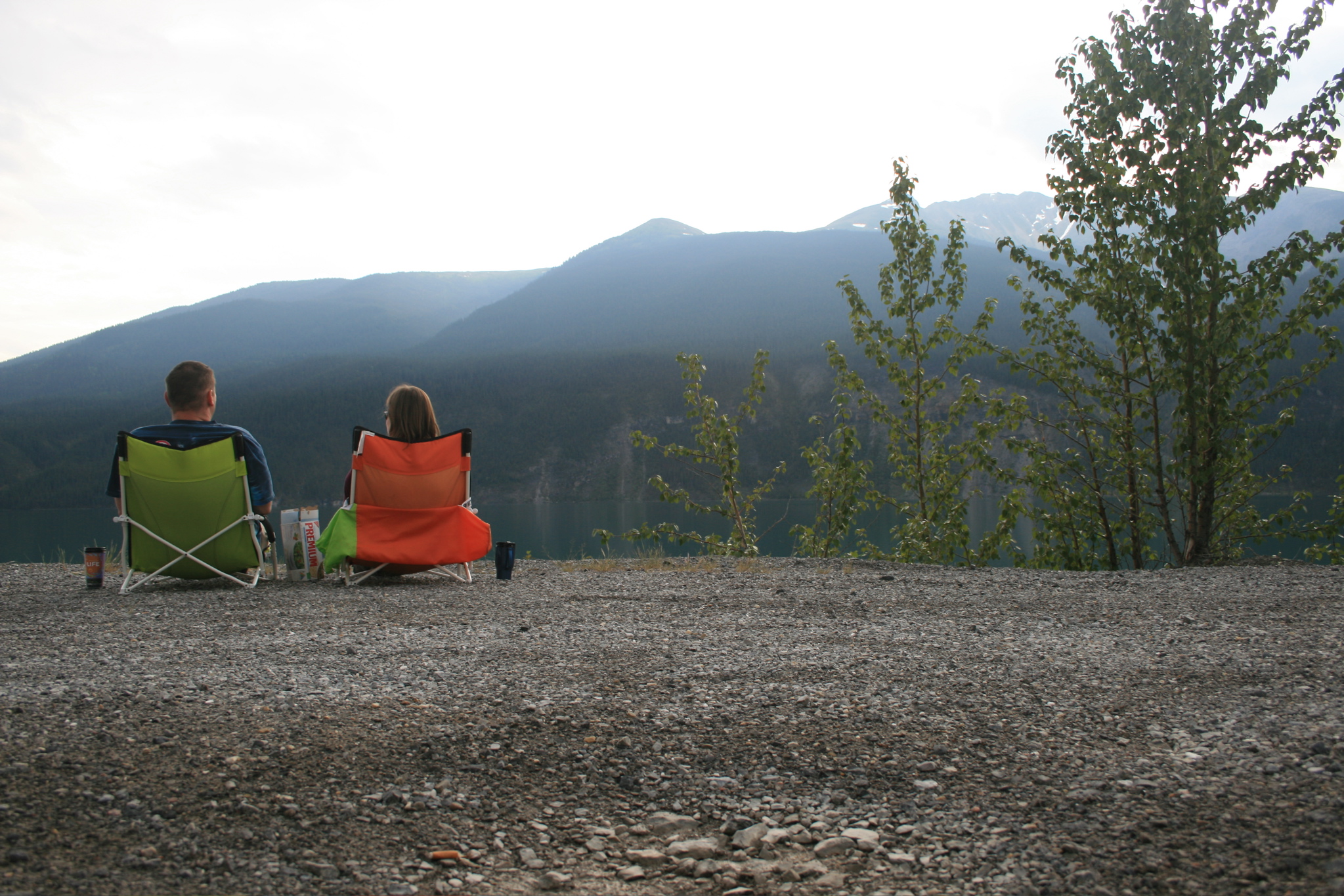 Picnic By Muncho Lake