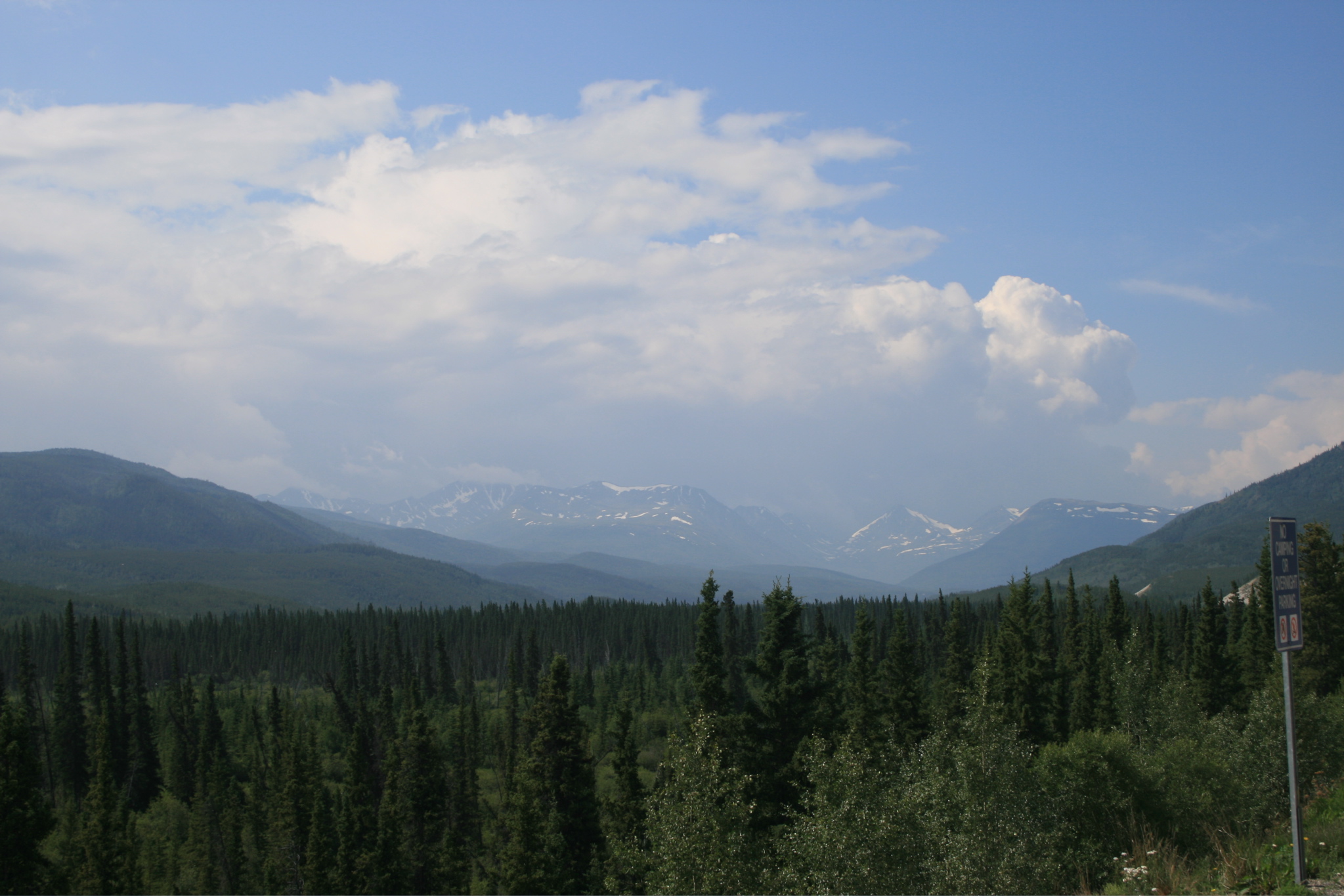 Snow on Rockies