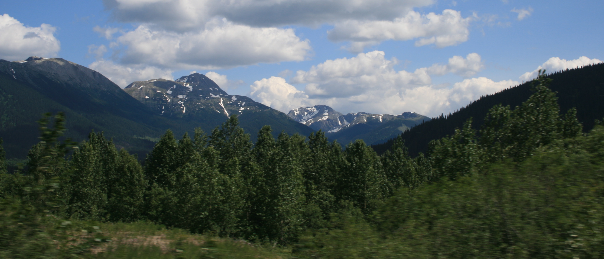 Snow on the Rockies