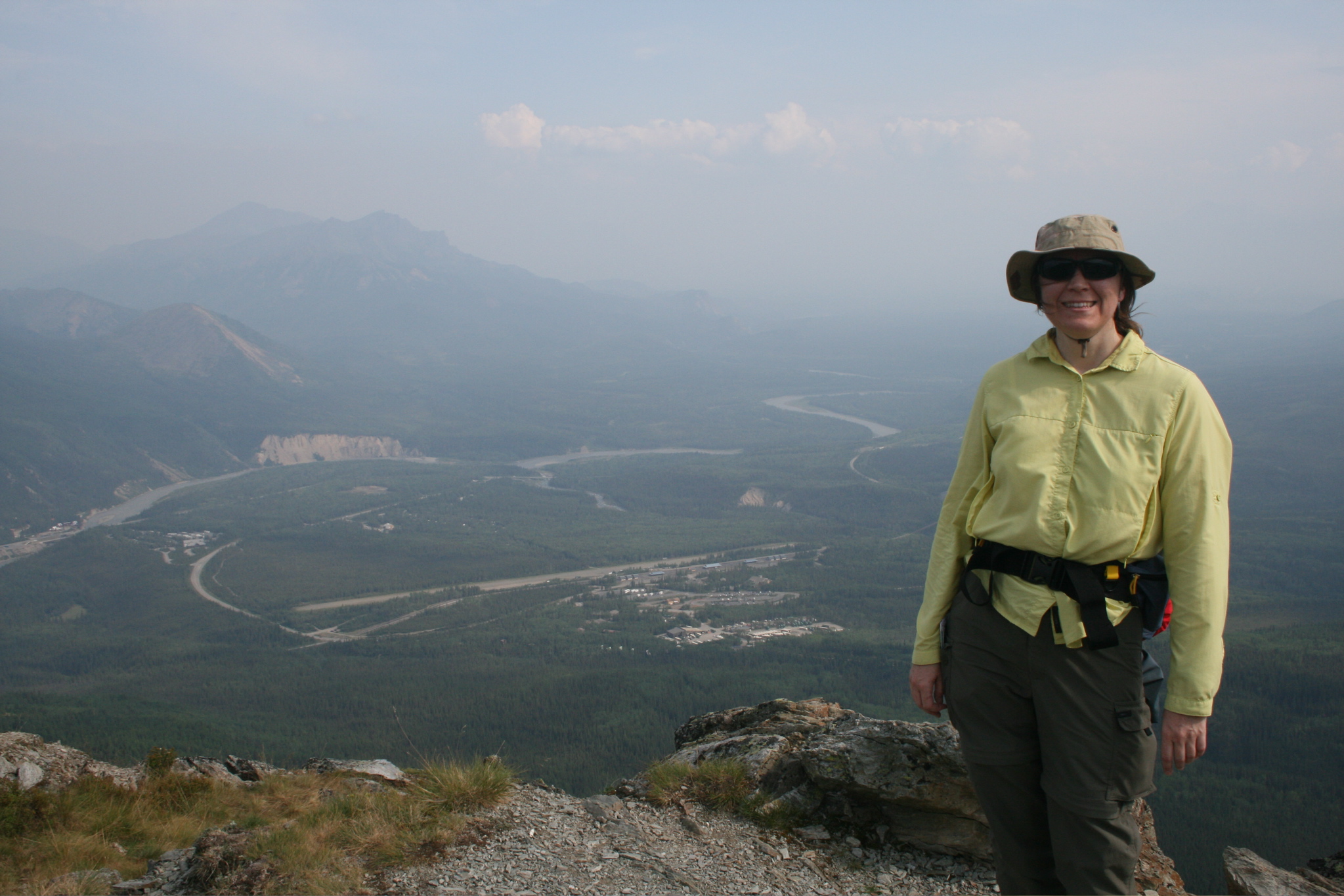 Lisa on Mt Healy Trail