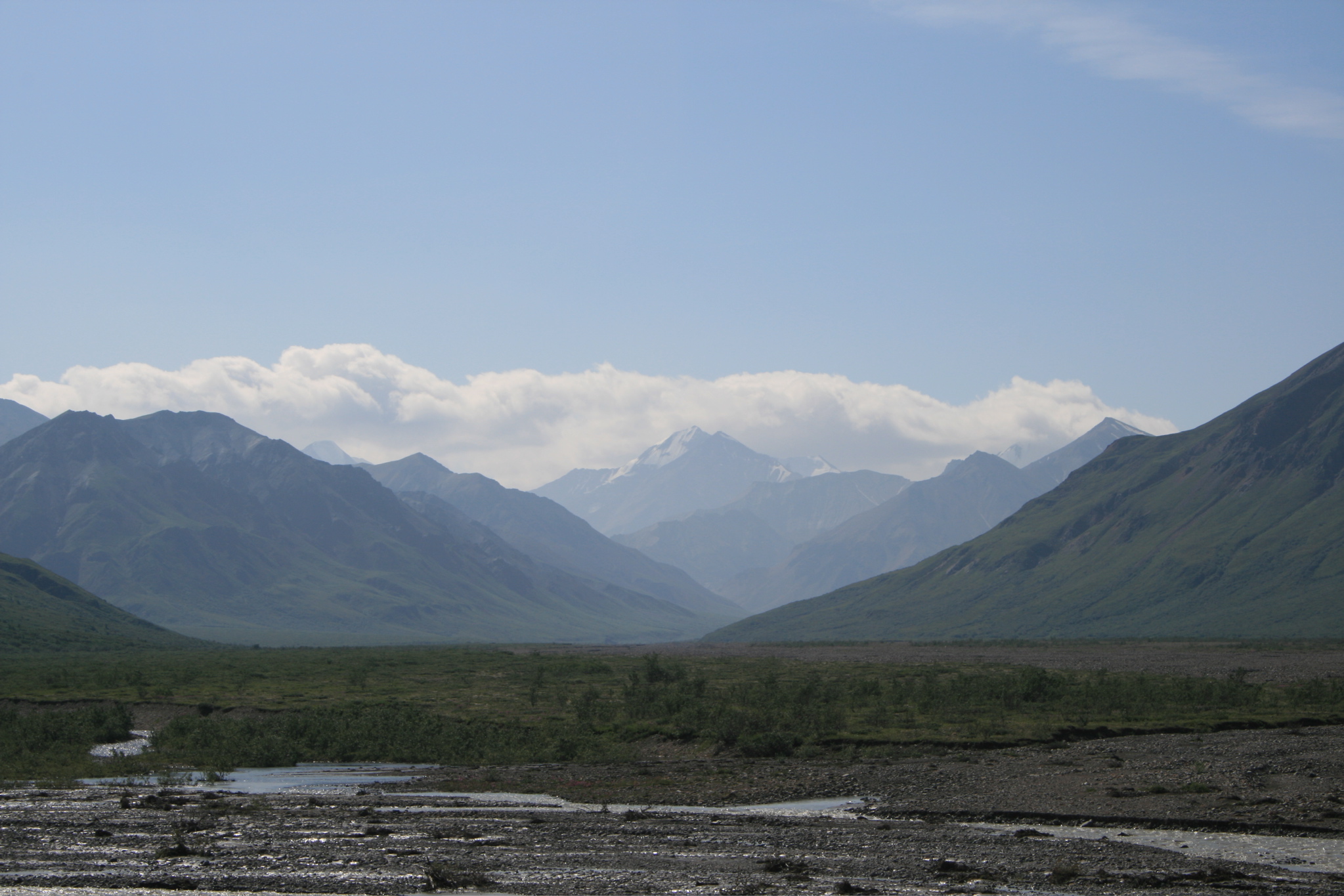 View with clouds