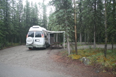Campsite at Denali NP