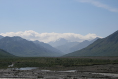 View with clouds