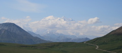 Mount McKinley with Clouds